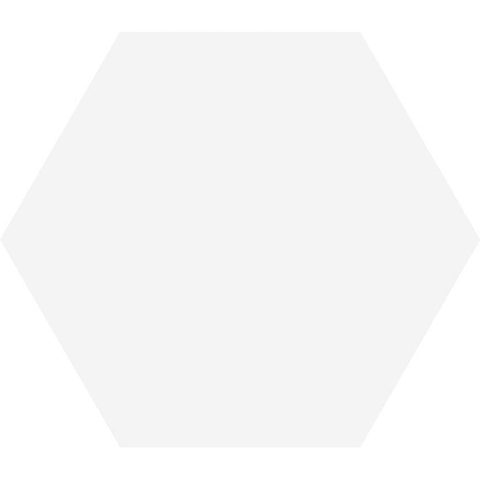 Terravito Bereno carrelage sol et mur - 15x17cm - 9mm - hexagonal - R9 - white mat (blanc) SW476711