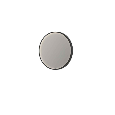 INK SP24 miroir – Ø 60 cm – LED indirecte – chauffage de miroir – Noir mat SW692956