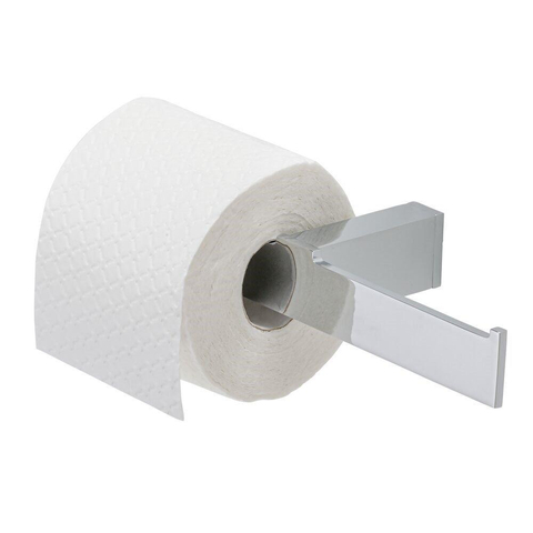 Geesa Modern Art Porte-rouleau de papier toilette double sans couvercle Chrome 0650156