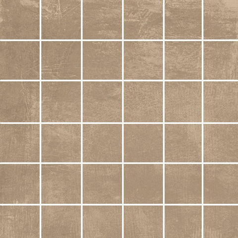Terravito Davano Mozaïektegel - 30x30cm - 10mm - Taupe mat SW359857
