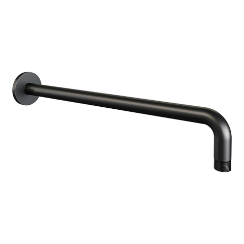 BRAUER Black Edition Panneau de douche thermostatique - 2 fonctions - calacatta gold - SET 01 - pomme de douche 20cm - bras mural courbé - douchette barre - coude de raccordement mural - flexible de douche - noir mat SW925412