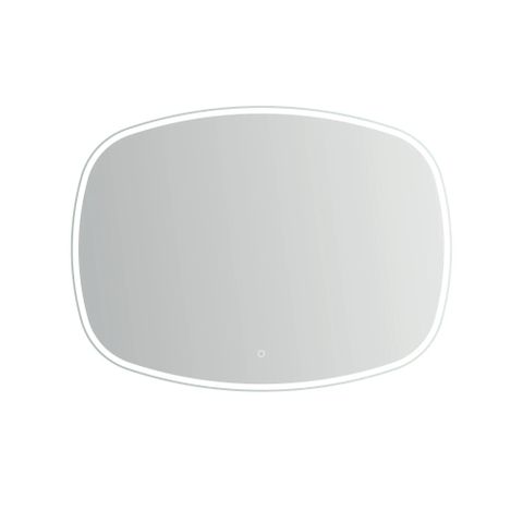Arcqua Fjord spiegel - 120x75cm - ovaal - met led verlichting - met verwarming SW1601599