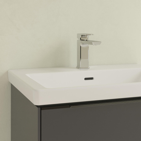 Villeroy & Boch Subway 3.0 lavabo - 65x47x16.5cm - 1 trou de robinet - stone white mat SW701565