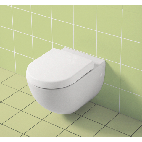 Villeroy & Boch Subway closetzitting - met quickrelease - met softclose - White Alpine (glans wit) 0123404