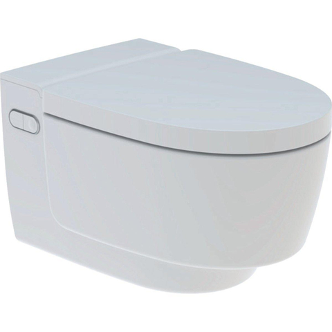 Geberit AquaClean Mera Classic WC lavant – séchage à air chaud & aspiration des odeurs – blanc, cache design blanc SW87549