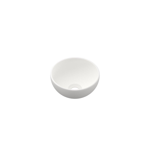 INK Otello XS vasque à poser - 24x24x12cm - porcelaine blanche mate SW411446