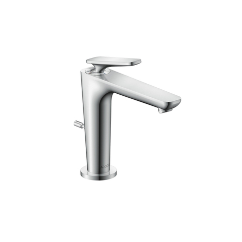 Hansgrohe Axor Citterio C 1-gats wastafelkraan 125 coolstart m. pop-up trekwastevoorsprong 13.5cm - chroom SW1152106