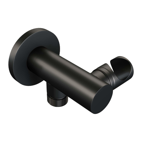 Brauer Black Edition Regendoucheset inbouw - hoofddouche 30cm - Gladde knop - handdouche staaf 1 stand - mat zwart SW538436