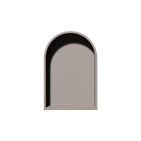 Looox Storage collection Inbouwnis - 32x47x7cm - toog - matt sand beige SW1444034