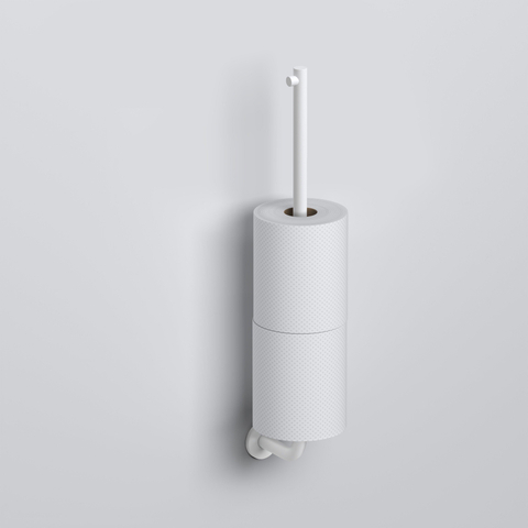 Clou Kaldur Porte-rouleaux de réserve pour 3 pièces blanc mat SW917320