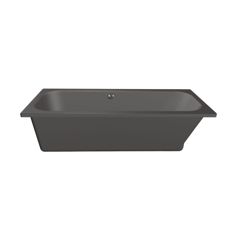 Xenz Aruba Baignoire - 170x75x48 - bonde Centrale - acrylique - anthracite SW102882