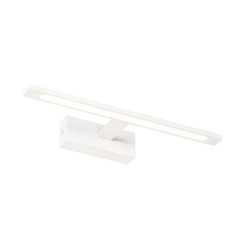 QAZQA Jerre wandlamp - 41.5x13.5x5.5cm - incl. LED - IP44 - mat wit SW1187242