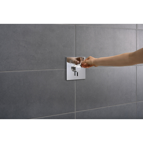 Hansgrohe DuoTurn E Inbouw mengkraan - voor 2 functies - hoogglans chroom SW918661