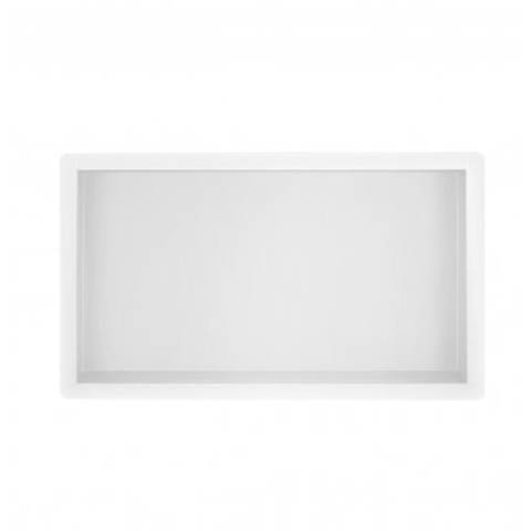 Wiesbaden Demis inbouwnis 30 x 60 x 10 cm mat wit OUTLETSTORE STORE39630