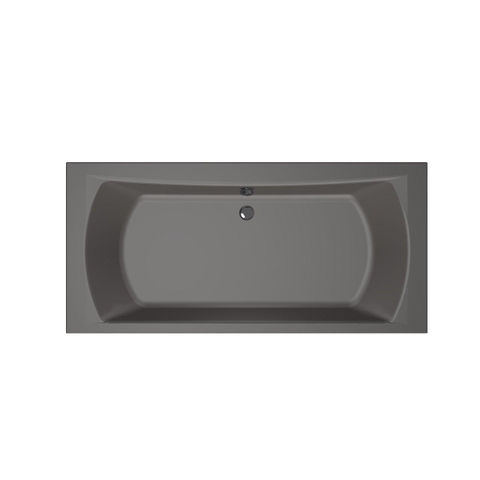 Xenz Robijn Baignoire duo - 190x90x48 - bonde Central - acrylique - anthracite SW378346