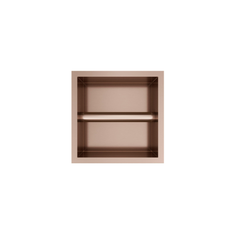 Hotbath &MORE Inbouw toiletrolhouder - 16x16x13cm - PVD - geborsteld koper SW1245654