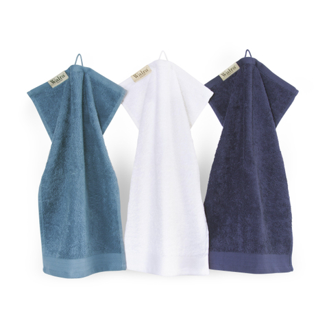 Walra Soft Cotton Gastendoek set van 2 30x50cm 550 g/m2 Navy OUTLETSTORE STORE32751
