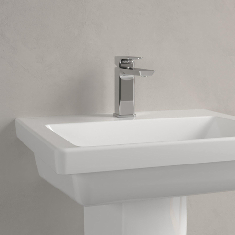 Villeroy & Boch Subway 3.0 Lavabo - 550 x 440 x 165 mm - Blanc Alpin CeramicPlus - sans trop-plein SW702076