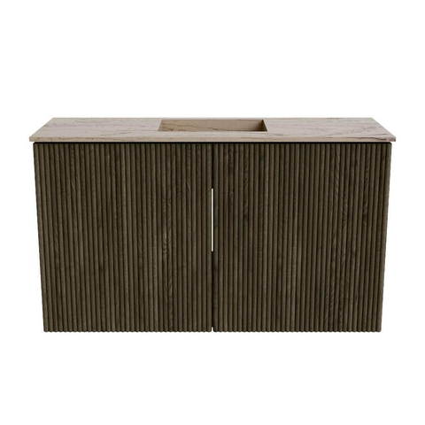 Mondiaz JOYA-DLUX 70cm toiletmeubel - kleur Shadow - Wastafel FAYE positie Midden 1 kraangat kleur Arena. SW1424798