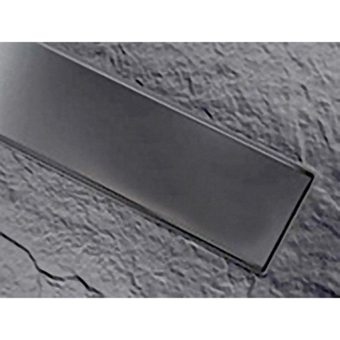 Xenz Soft douchebakafvoer Linear cover mat zwart SW1002382