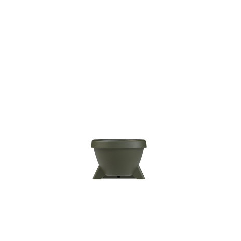 Gardentub baignoire autoportante (de jardin) - 194x94x66cm - plastique - adaptée à l'extérieur - mat Dark Olive Green (vert) SW1159682
