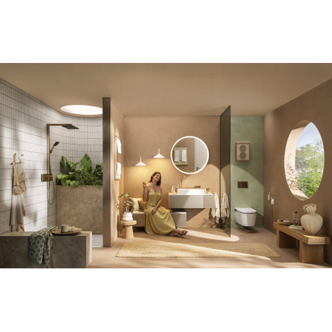Hansgrohe IFrame Element E Drukplaatvoor - dualflush - brons SW1388329
