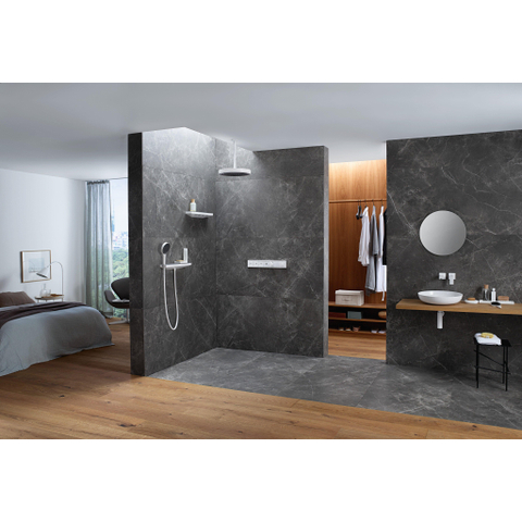 Hansgrohe Rainfinity PowderRain hoofddouche 360 1jet Ø36cm mat wit SW358875