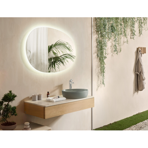 Villeroy & Boch Antao 1 greeps wastafelkraan verhoogd - met push open afvoergarnituur - hoogglans chroom SW974138