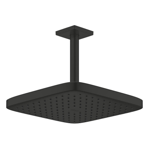 Grohe Tempesta 250 Cube Hoofddouche - 25cm - 1 straalsoort - plafondarm 14.2cm - matte black (mat zwart) SW1077261