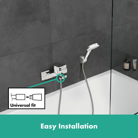 Hansgrohe vernis robinet de baignoire avec levier, chromé SW651726