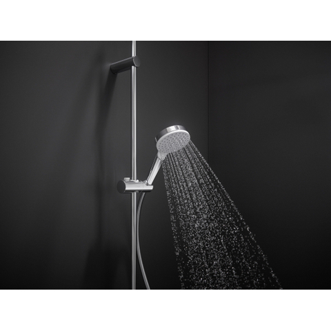 Hansgrohe Crometta Handdouche - 1jet Green - diameter 10cm - met krachtige regenstraal chroom/wit - wit chroom SW73229