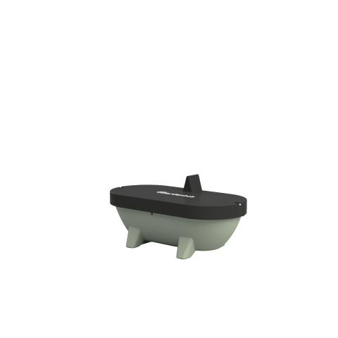 Gardentub Baignoire îlot (extérieur) - 194x94x66cm - synthétique - compatible à l'extérieur - vert lime mat SW1017088