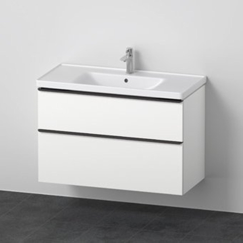 Duravit D-neo Meubelset - met wastafelonderbouwkast - met 2 laden - met softclose - 100x20x48cm - inclusief wastafel - mat wit SW641973