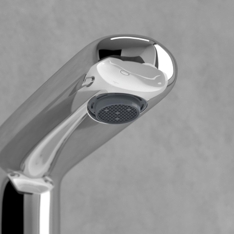Villeroy & Boch Antao 3 gats wastafelmengkraan - met push open plug - hoogglans chroom SW974134