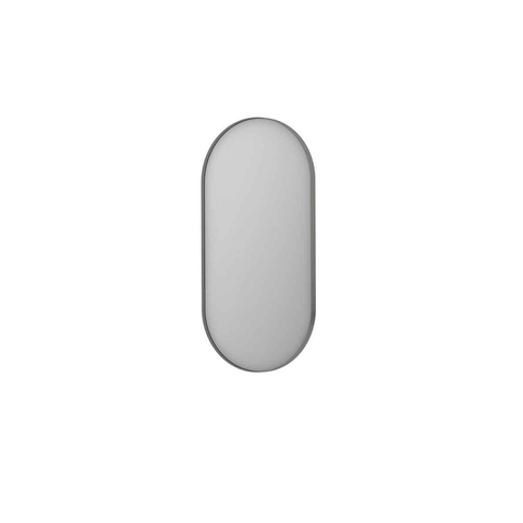 INK SP20 miroir – ovale – 50 x 100 cm – Inox brossé SW798449