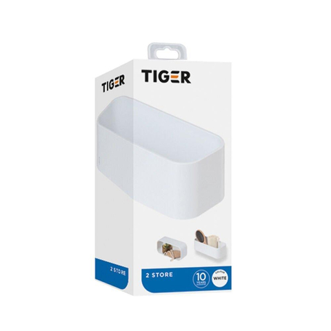 Tiger 2 Store Wandrekje/Douchemandje 25cm Wit SW544568