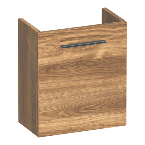 BRAUER Trust meuble sous lave-mains - 40x45x22cm - porte à ouverture à gauche - hors poignée apparente - Honey SW1203830