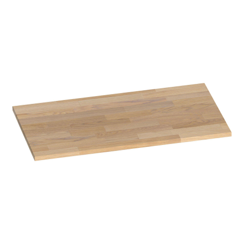 BRAUER Ocean Slim plateau - 80x46x2cm - chêne abouté gris SW393129