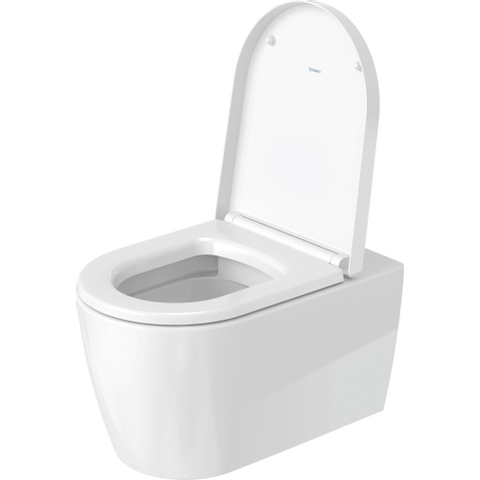 Duravit Starck Me wandclosetpack diepspoel Rimless 37x57cm met softclose closetzitting wit SW89009