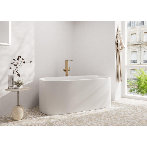 Hansgrohe Tecturis E Eengreeps badmengkraan vloermontage - vrijstaand - geborsteld brons SW918702
