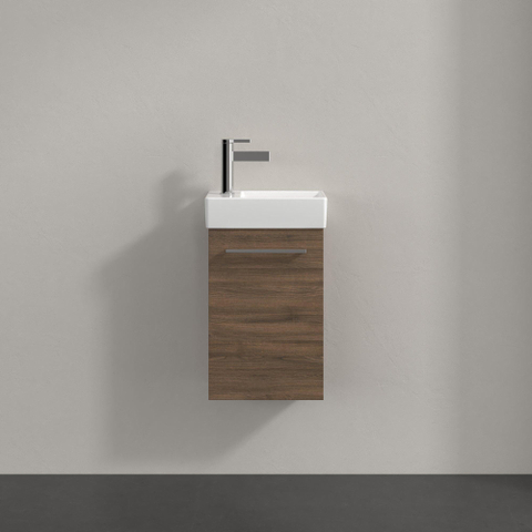 Villeroy & Boch Avento wastafelonderbouwkast - 1 deur - 34x51.4x20.2cm rechts - Arizona Oak (hout) SW448538