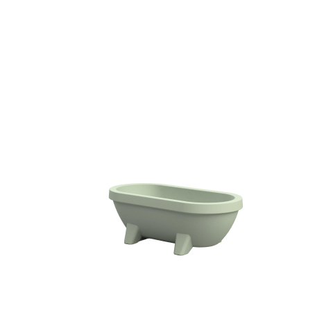 Gardentub Baignoire îlot (extérieur) - 194x94x66cm - synthétique - compatible à l'extérieur - vert lime mat SW1017088