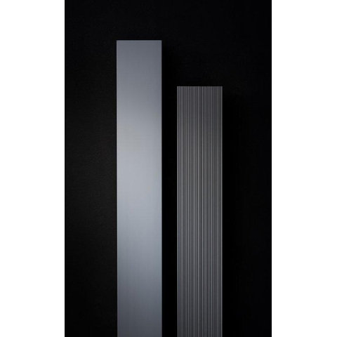 Vasco Bryce Mono radiateur design aluminium vertical 2200x150mm 696W - raccordement 0066 blanc structuré (S600) SW237099
