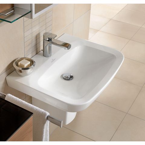 Villeroy & Boch Subway 2.0 Sentique/Subway - 2.0 sifonkap - voor wastafel - met bevestiging - White Alpine (glans wit) 1023730