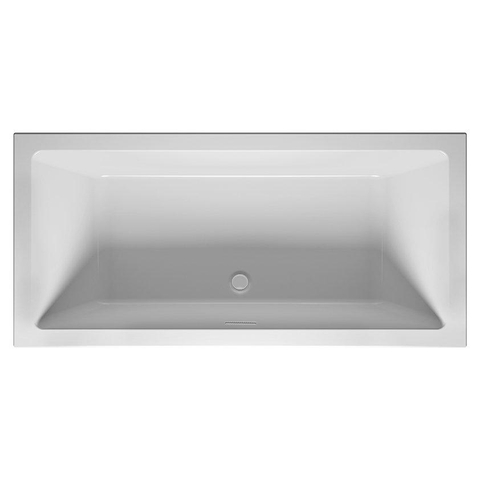 Riho Rethink Cubic baignoire encastrée - 180x80cm - acrylique - blanc mat SW547822