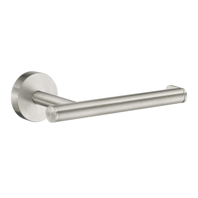 Smedbo Home Toiletrolhouder - zonder klep - L-vorm - geborsteld nikkel H3411N