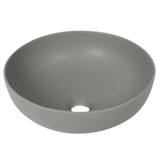 Plieger Round waskom - 38x38x13.6cm - mat grijs 1325003