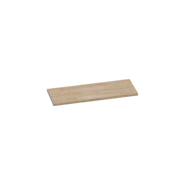 Saniclass MFC Wastafelblad - 120x46x4cm - zonder kraangat - MFC - sahara 2293-36