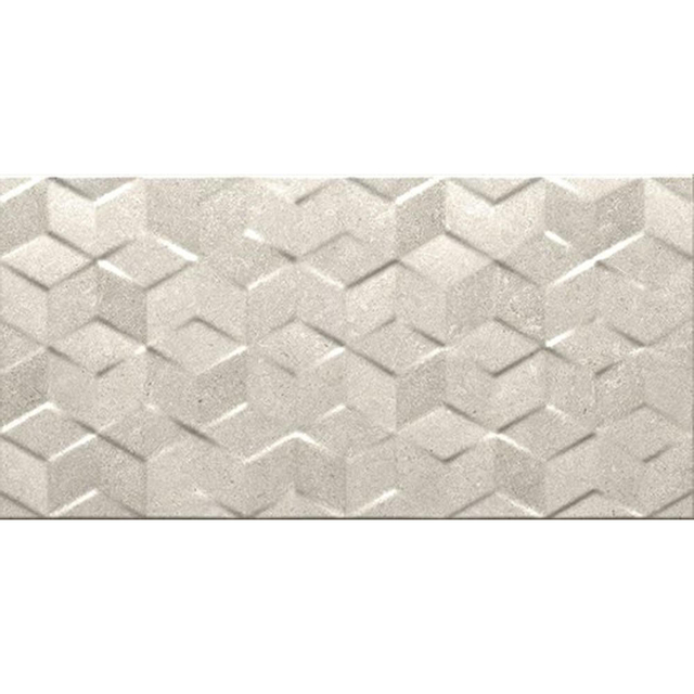 Ceramic-Apolo Eternal Stone Decortegel 30x60cm 8.5mm witte scherf Beige 1894664