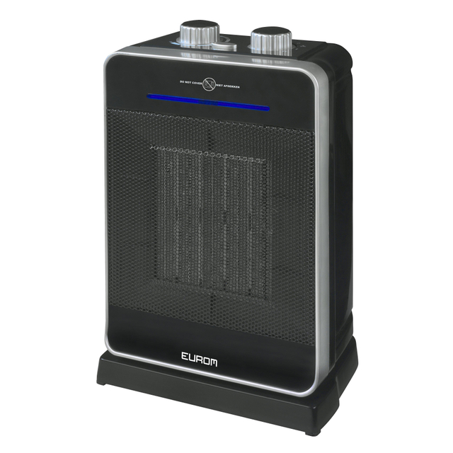 Eurom Safe-T heater 2000 Keramische Kachel 2000watt 31.5x19.7x15.8cm Zwart 341850